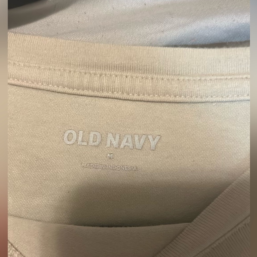 Short sleeve tan old navy top